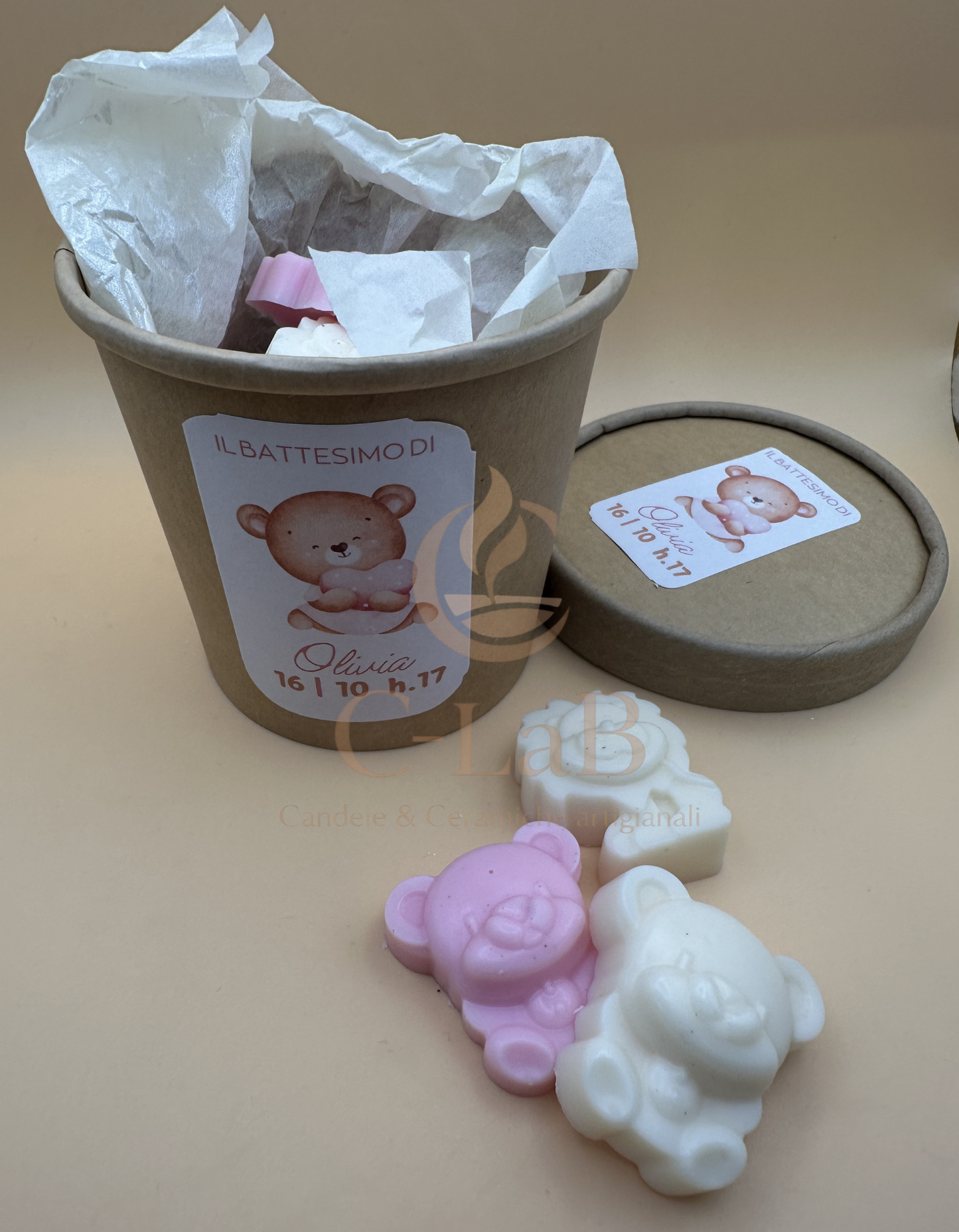 Bomboniera profumata con essenze solide