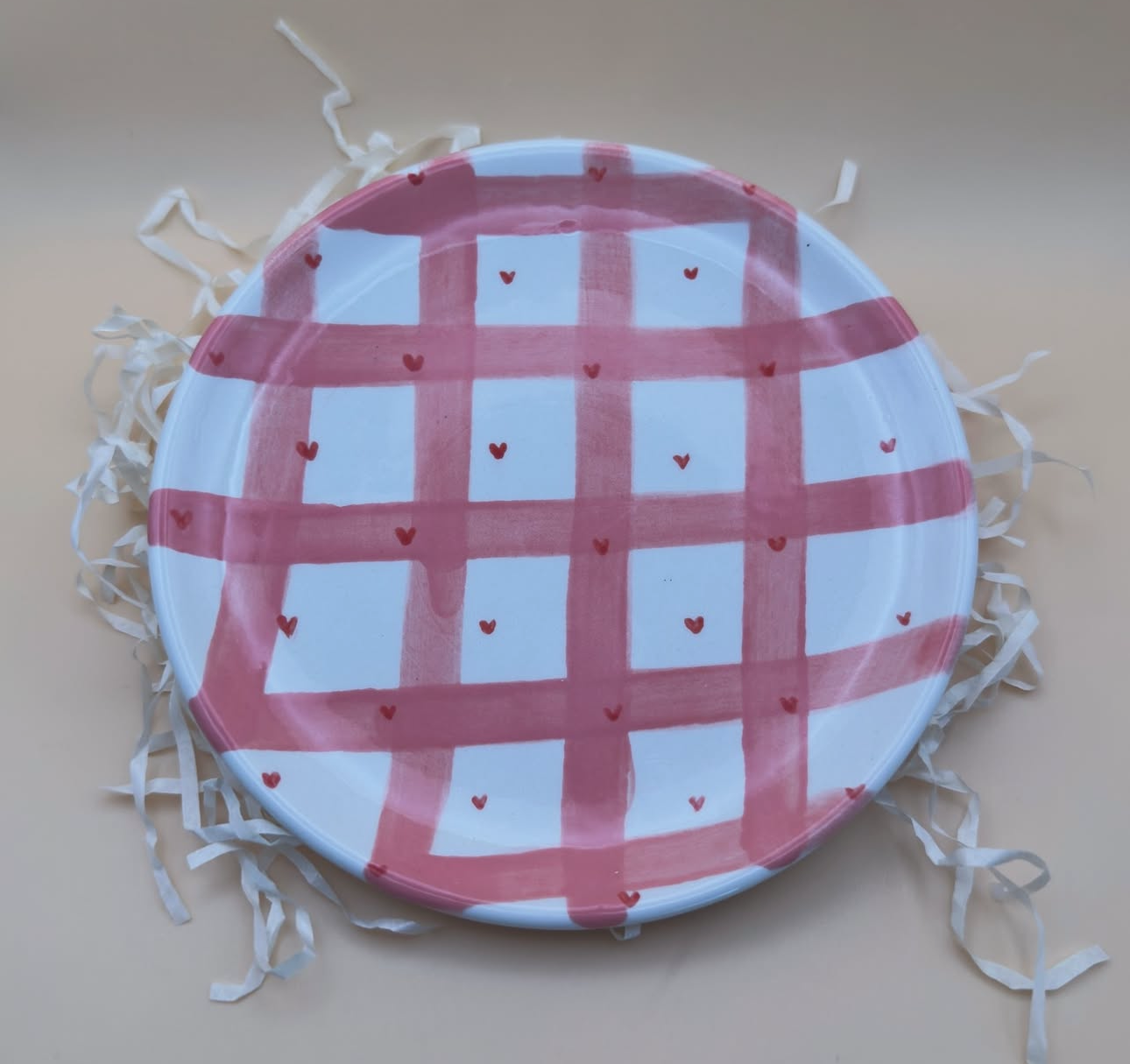 Piatto in ceramica fatta a mano