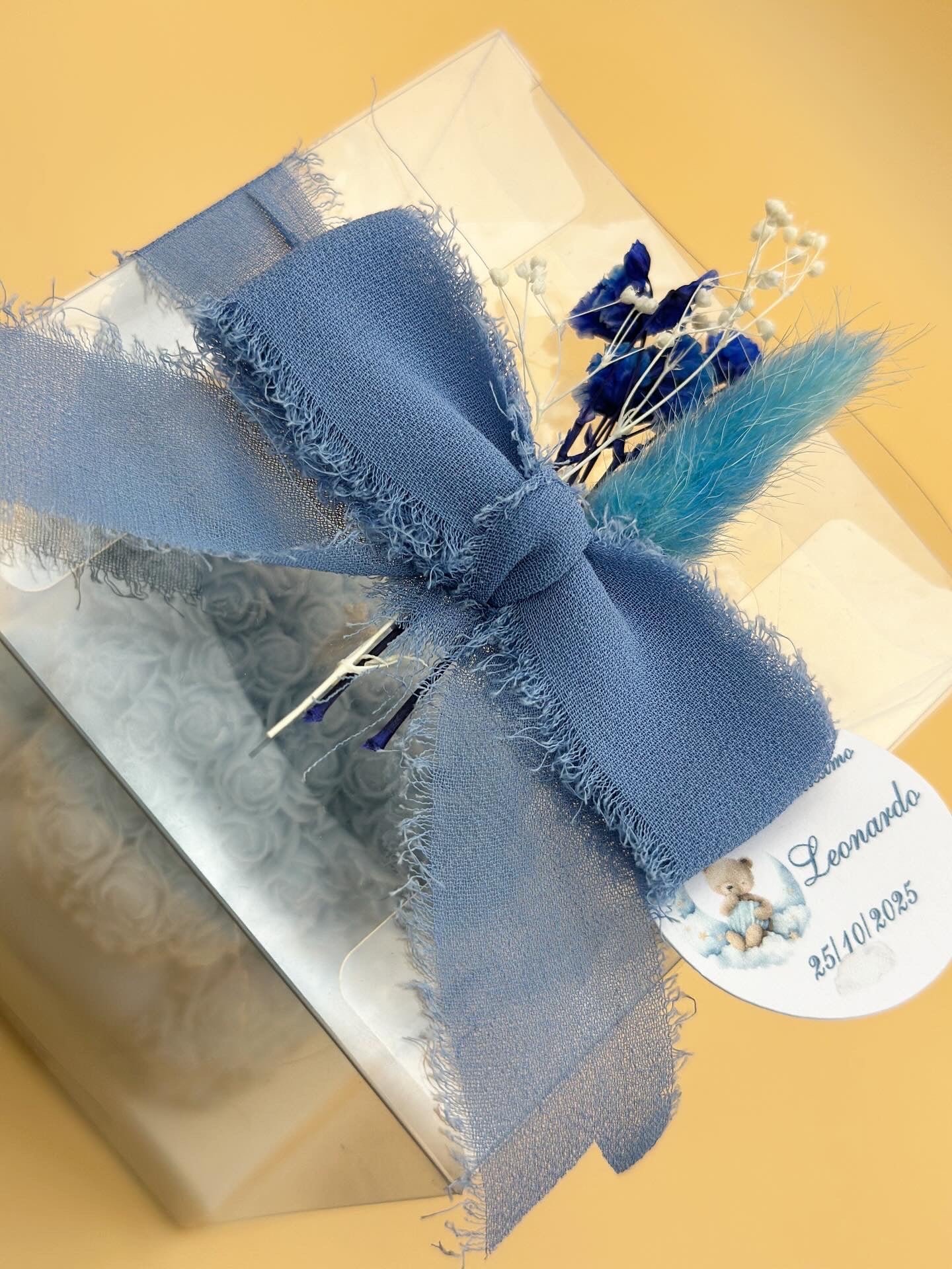 Bomboniera orsetto di rose