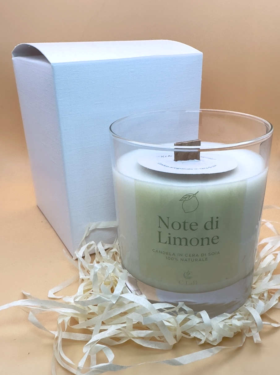 Candela in vetro