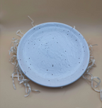 Piatto in ceramica fatta a mano