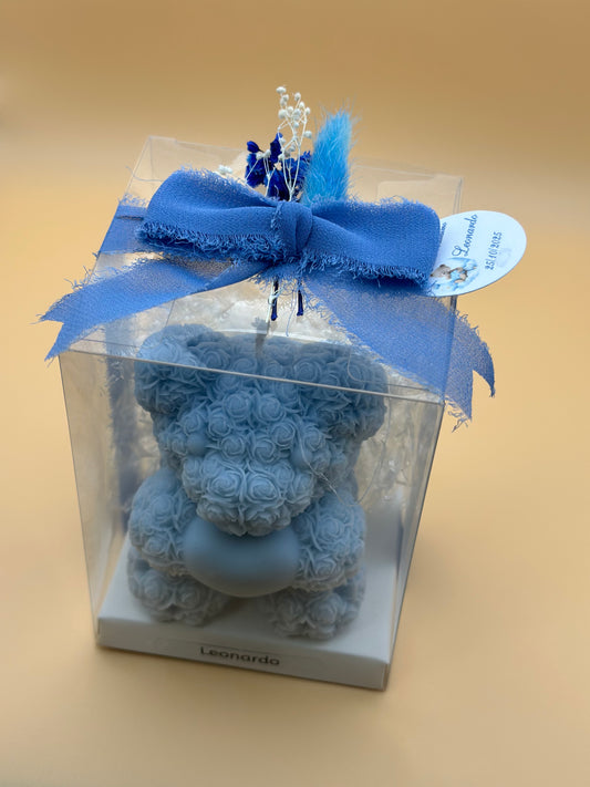 Bomboniera orsetto di rose