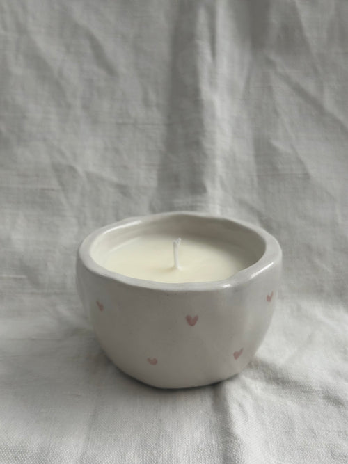 Candela Artigianale in Ceramica Personalizzabile – C-Lab