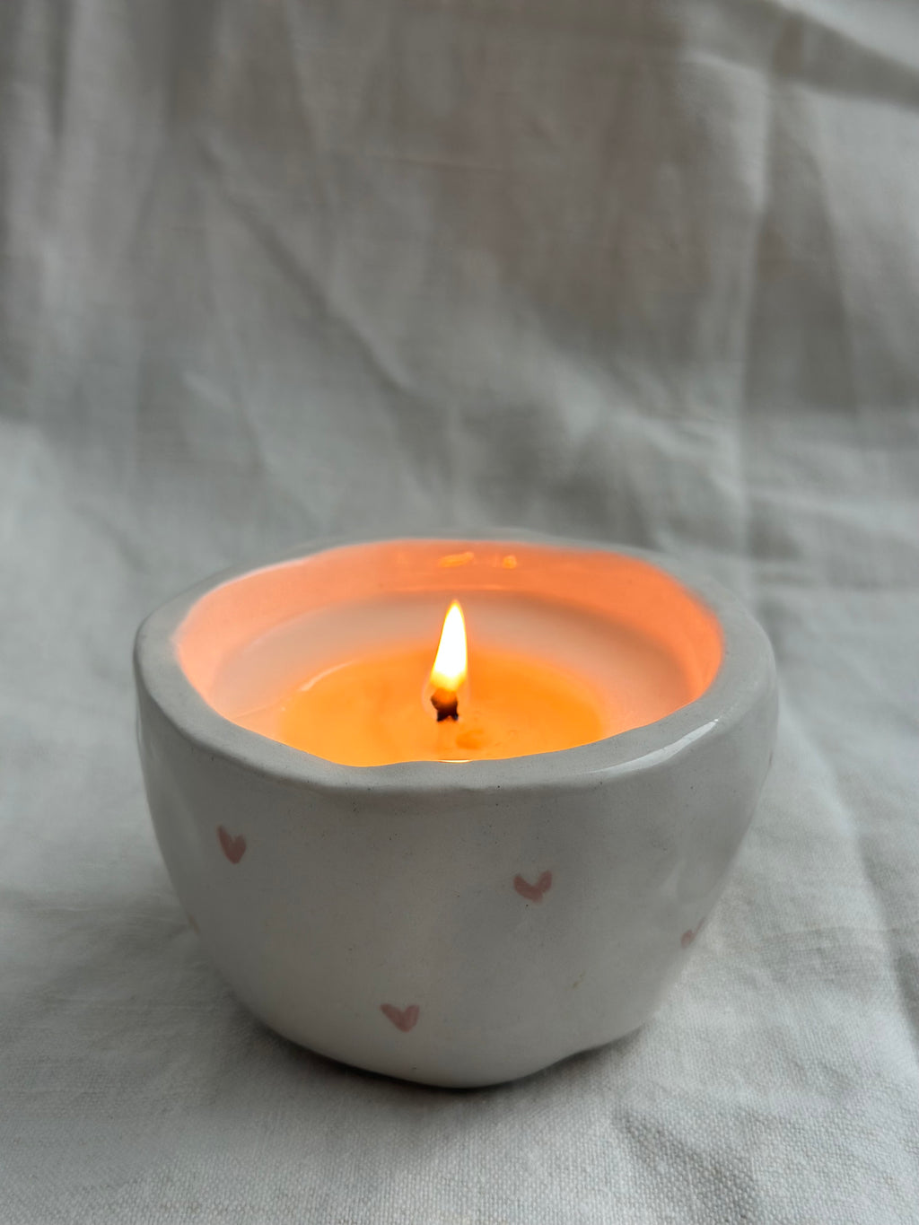 Candela Artigianale in Ceramica Personalizzabile – C-Lab