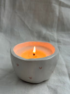 Candela Artigianale in Ceramica Personalizzabile – C-Lab