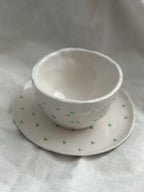 Set Tazza + Piatto Personalizzato in Ceramica
