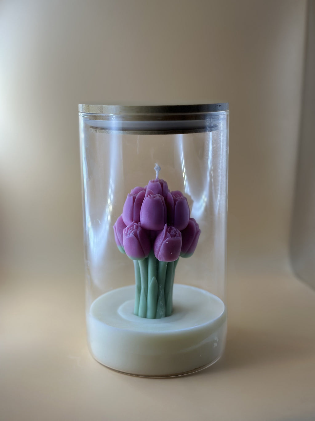 Candela “Tulipani in fiore”