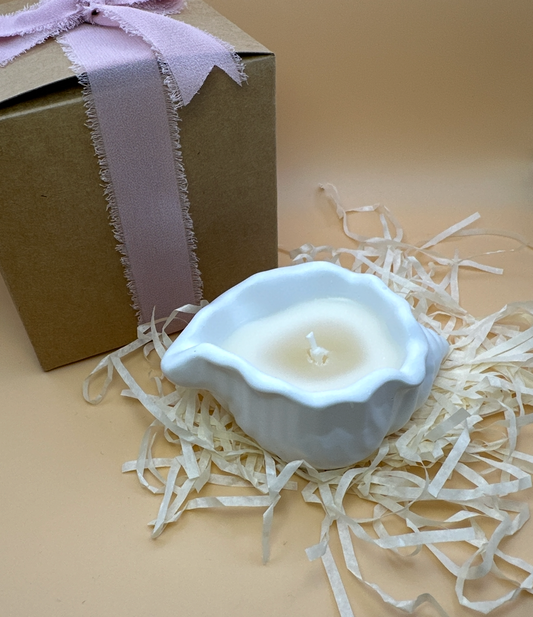 Candele in Serie di Conchiglie